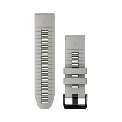 Garmin Silikónový remienok QuickFit 26 - Fog Gray/Moss