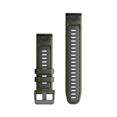 Garmin Silikonový remienok QuickFit 22 - Moss/Graphite