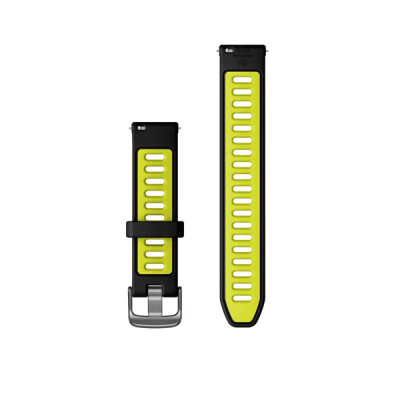 Garmin Quick Release (18 mm) remienok silikónový, Black/Amp Yellow