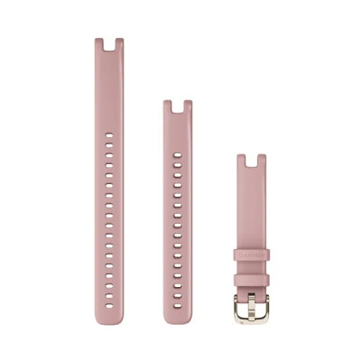 Garmin Lily remienok silikónový (14 mm), Dust Rose/Cream Gold