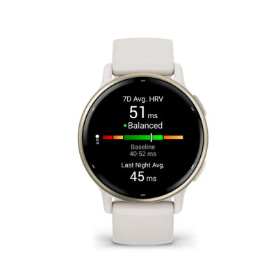 Garmin vívoactive 5 Ivory/Cream Gold