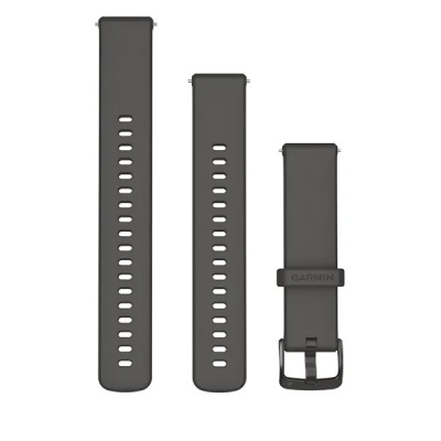 Garmin Quick Release (18 mm) remienok silikónový, Pebble Gray