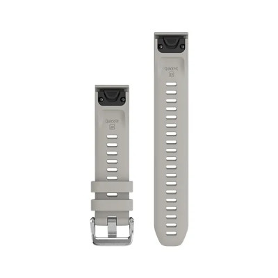 Garmin Silikonový remienok QuickFit 20 - Fog Grey (+ extra dlhý remienok)