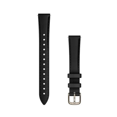 Garmin Lily 2 remienok kožený (14 mm), Black/Cream Gold