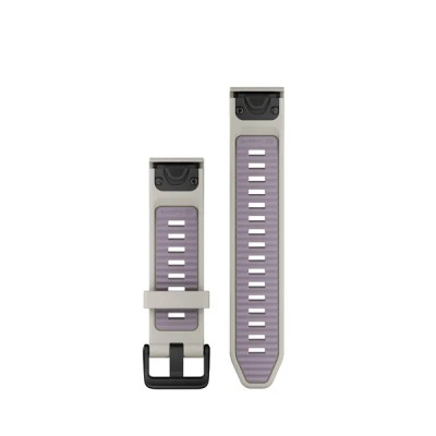 Garmin Silikonový remienok QuickFit 20 - Fog Gray/Lavender