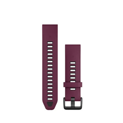 Garmin Silikonový remienok QuickFit 20 - Merlot/Graphite