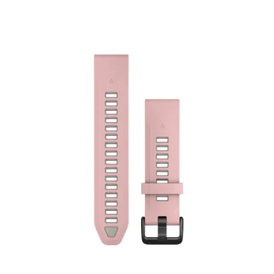 Garmin Silikonový remienok QuickFit 20 - Dust Rose/Fog Gray