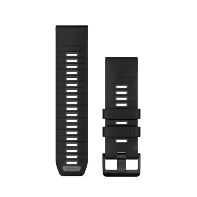 Garmin Silikónový remienok QuickFit 26 - Black/Pebble Gray