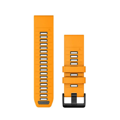Garmin Silikónový remienok QuickFit 26 - Spark Orange/Graphite