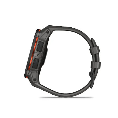 Garmin Instinct 3 - 50mm, Solar, Black, Charcoal silicone band 