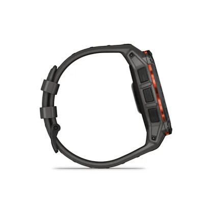 Garmin Instinct 3 - 50mm, Solar, Black, Charcoal silicone band 