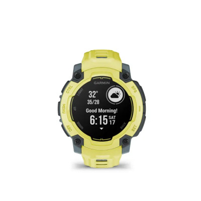 Garmin Instinct E - 45mm, Electric lime, Electric lime silicone band (LE)