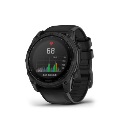 Garmin tactix 8 - 51mm, Sapphire Solar, Black DLC Titanium, tactical black nylon band (Applied Ballistics Elite®)