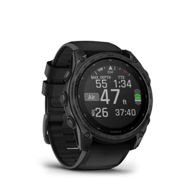 Garmin tactix 8 - 51mm, Sapphire Solar, Black DLC Titanium, tactical black nylon band (Applied Ballistics Elite®)