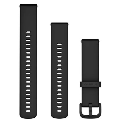 Garmin Quick Release (20 mm) remienok silikónový, Black