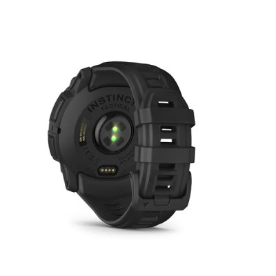 Garmin Instinct 3 - 50mm, AMOLED, Tactical Edition Black,  Black silicone band
