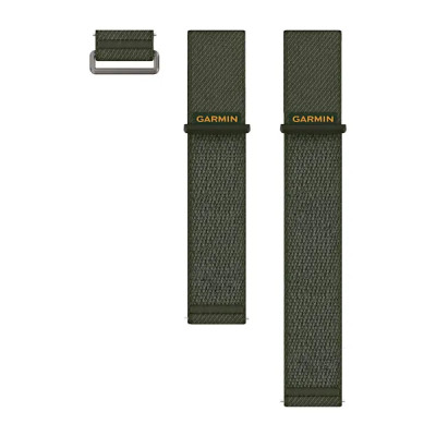 Garmin ComfortFit (24 mm) remienok nylonový, Moss
