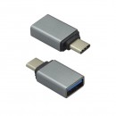 OTG adaptér USB typ C / USB čierny
