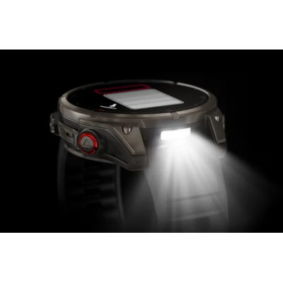 Garmin fenix 8 Pro - 47mm, AMOLED, Sapphire, Titanium, Graphite/Black band