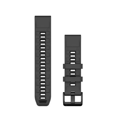 Garmin Silikonový remienok QuickFit 22 - Graphite/Black