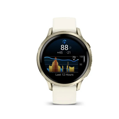 Garmin VENU 4 - 41mm, Beige/Lunar Gold + Bone
