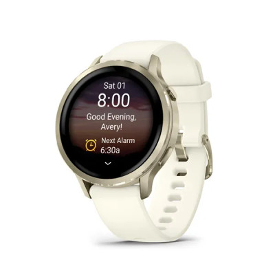 Garmin VENU 4 - 41mm, Beige/Lunar Gold + Bone