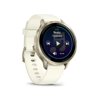Garmin VENU 4 - 41mm, Beige/Lunar Gold + Bone