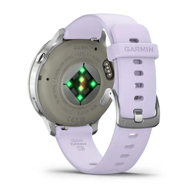 Garmin VENU 4 - 41mm, Gray/ Silver + Periwinkle