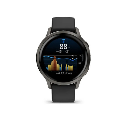 Garmin VENU 4 - 41mm, Black/ Slate + Black