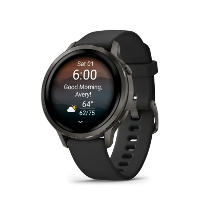 Garmin VENU 4 - 41mm, Black/ Slate + Black