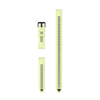 Garmin Silikonový remienok QuickFit 20 - Citron (+ extra dlhý remienok)