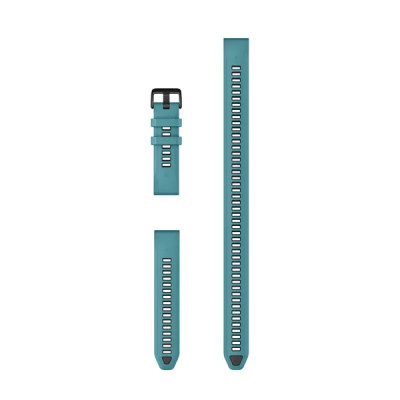 Garmin Silikonový remienok QuickFit 20 - Turquoise (+ extra dlhý remienok)