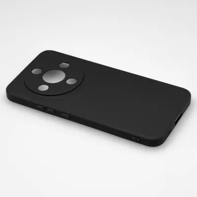 mobilNET silikónové puzdro Honor Magic8 Lite, čierne (Fiber)