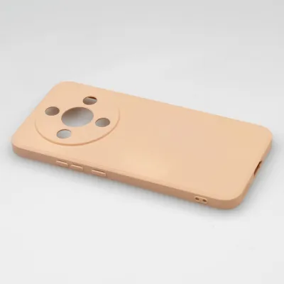 mobilNET silikónové puzdro Honor Magic8 Lite, broskyňové (Fiber)