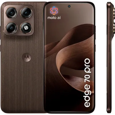 Motorola Edge 70 Pro 8GB/256GB - PANTONE Chicory Cofee (Wood)