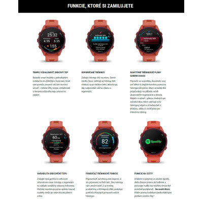 Garmin Forerunner 170, Black/Amp Yellow
