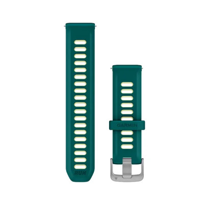 Garmin Quick Release (20 mm) remienok silikónový, Teal Green/Citron