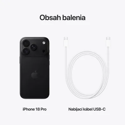 Apple iPhone 18 Pro 256GB Čierny