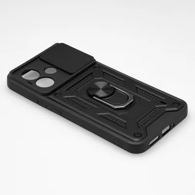 mobilNET tvrdené puzdro Xiaomi Redmi Note 17 LTE/5G, čierne (Cam)
