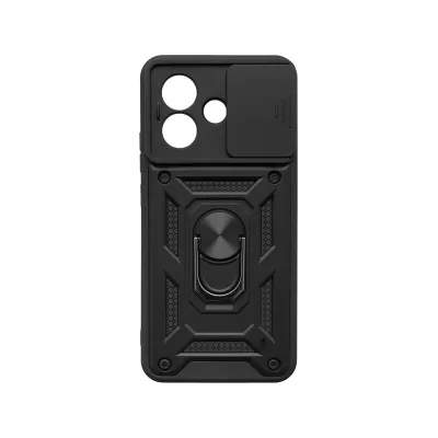 mobilNET tvrdené puzdro Xiaomi Redmi Note 17 Pro 5G, čierne (Cam)