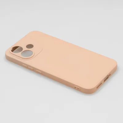 mobilNET silikónové puzdro Xiaomi Redmi Note 17 LTE/5G, broskyňové (Fiber)