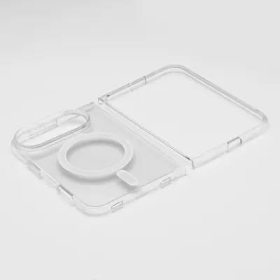 mobilNET plastové puzdro iPhone Duo, priehľadné (Magsafe)