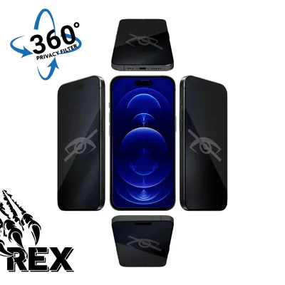 Sturdo REX ochranné sklo iPhone 18 Pro Max (Privacy 360 FULL GLUE)