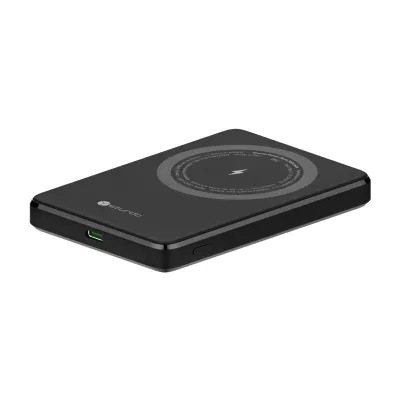 STURDO Powerbanka 5000 mAh, 15W, magnetická, čierna