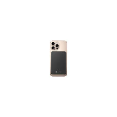STURDO Powerbanka 5000 mAh, 15W, magnetická, čierna