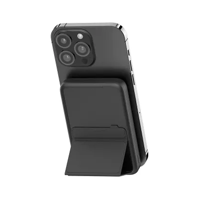 STURDO Powerbanka so stojanom 10000 mAh, 22.5W QC, magnetická, čierna