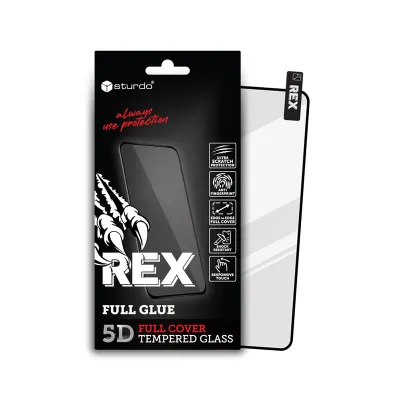 Sturdo REX ochranné sklo Motorola Moto G56 (5D FULL GLUE)