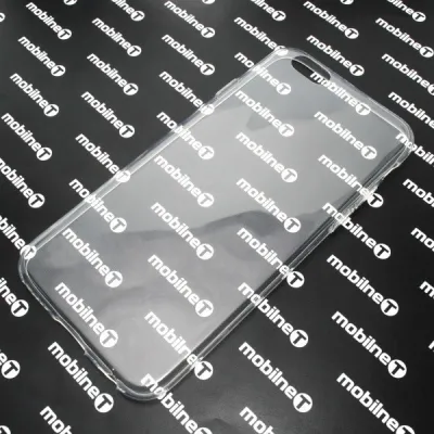 Gumené puzdro iPhone 6, priehľadné