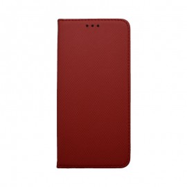 Knižkové puzdro Samsung Galaxy A50 červené, vzorované