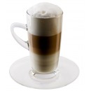 ScanPart Caffe Latte glass s podšálkou 350ml